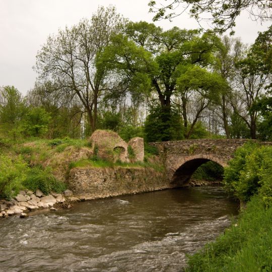 Most přes Bílinu u Malhostického mlýna