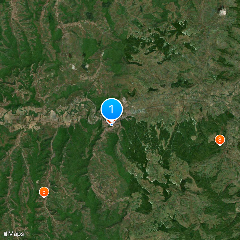 Historic Centre of Sighișoara Map