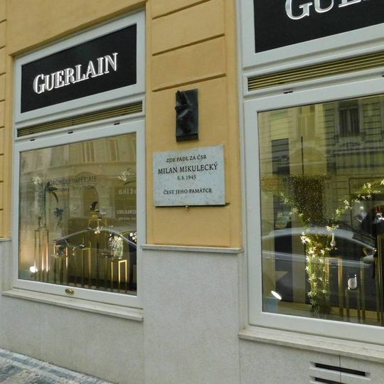 Pamětní deska Milana Mikuleckého