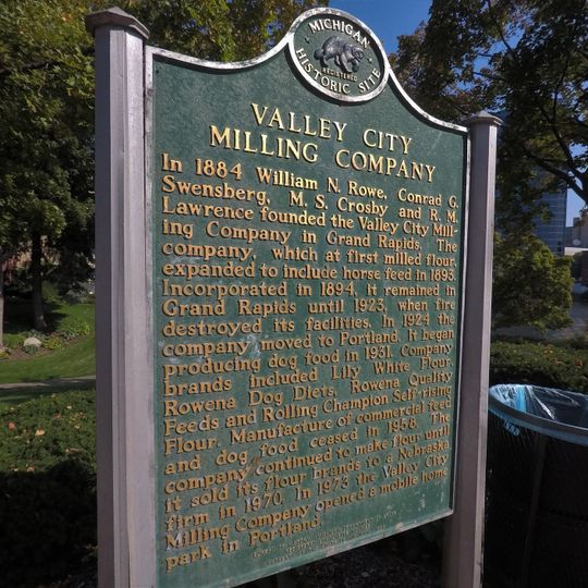 Valley City Milling Company Historical Marker