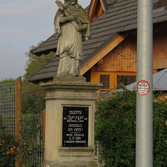 Statues of Saint Florian and John of Nepomuk in Rejšice