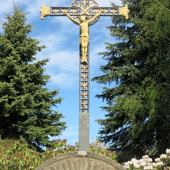 Kříž u domu Prácheňská 114 v Práchni