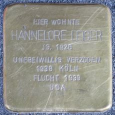 Stolperstein à la mémoire de Hannelore Leiser