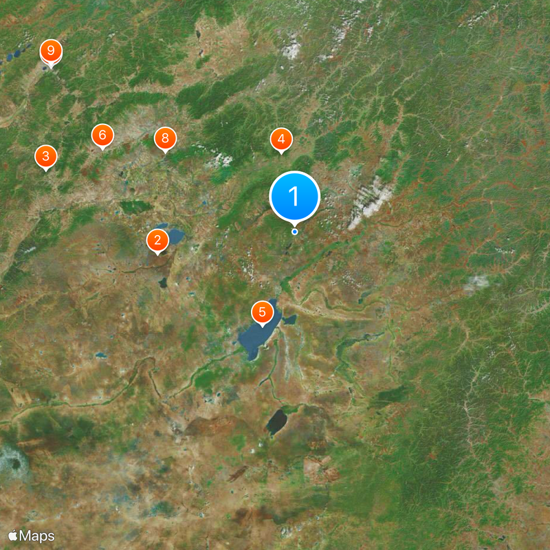 Krasnokamensk Map
