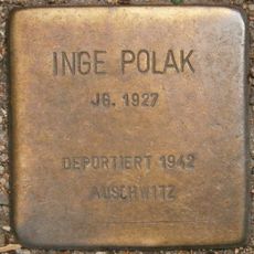 Stolperstein dedicated to Inge Polak