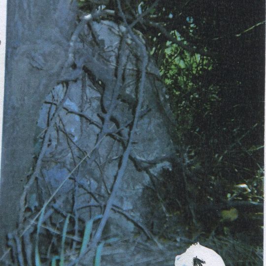 Milestone, Canterbury Road, N of Bowland Lane, opp. house entrance