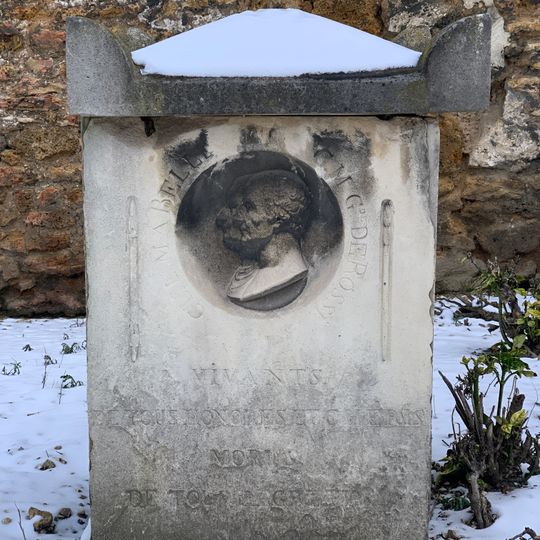 Monument sépulcral de Clément Louis-Marie Anne Belle et de Madeleine de Rossi