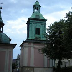 Bell tower of St. Klemens church in Wieliczka