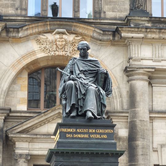 Sculpture of Frederick Augustus I of Saxony