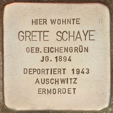 Grete Schaye geb. Eichengrün