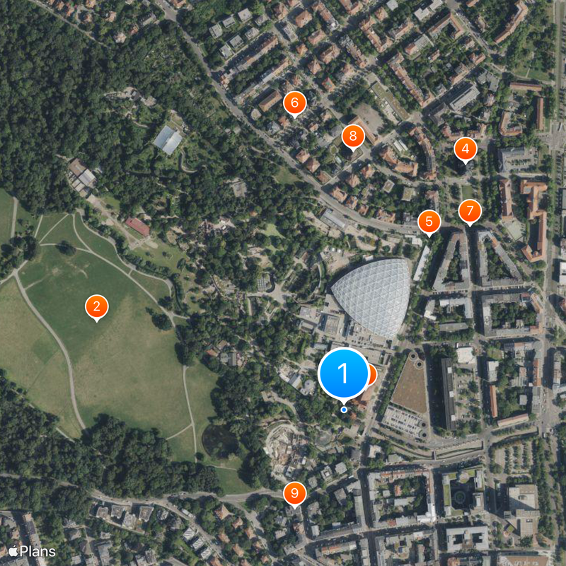 Zoo de Leipzig Carte