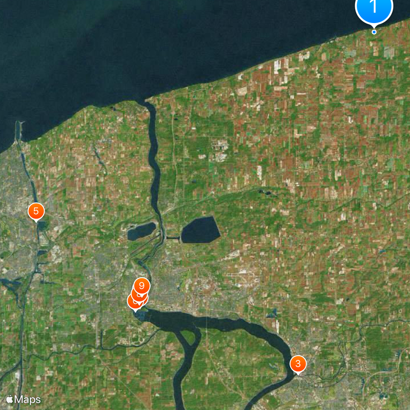 Condado de Niagara Mapa