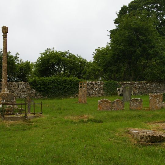 Churchyard cross in St Michael's churchyard