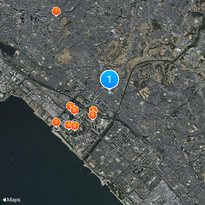 Makuhari Station Map