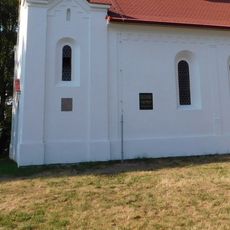 Pamětní deska na kapli svaté Máří Magdalény u Jistebnice