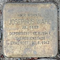 Stolperstein dedicated to Josephus Wahl