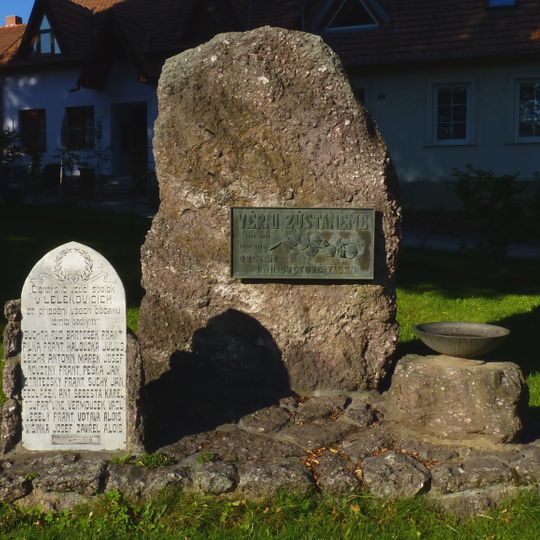 World Wars memorial in Lelekovice