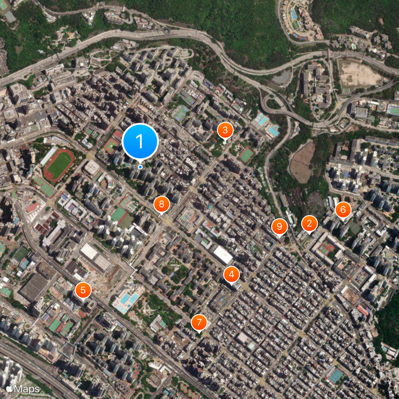 Un Chau Estate Map
