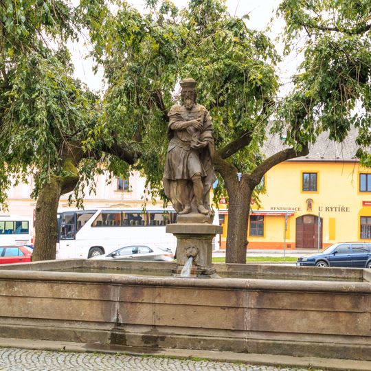 Fountain in Loštice