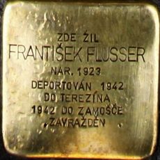 Stolperstein dedicated to František Flusser