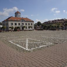 Bruk kocie łby na placu Rynkowym