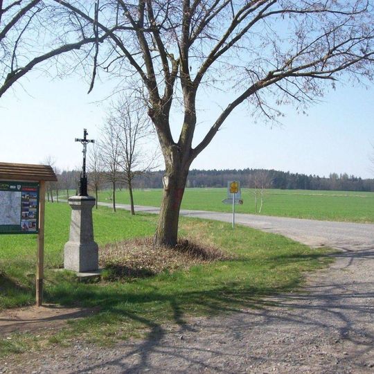 Kříž severně od Kopanin