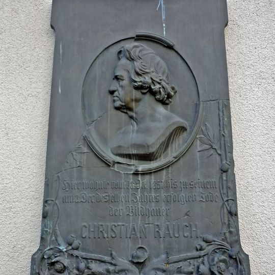 Gedenktafel Christian Rauch