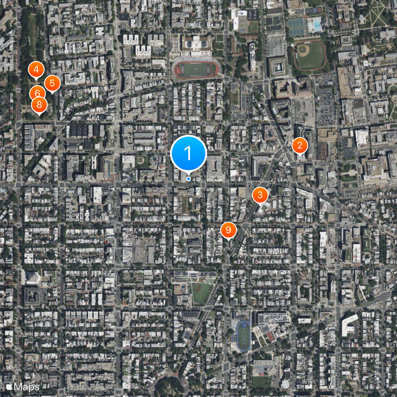 Ben's Chili Bowl Map