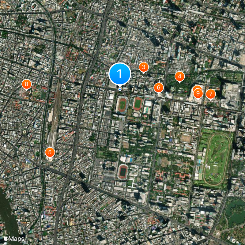 Pathumwan Institute of Technology Map