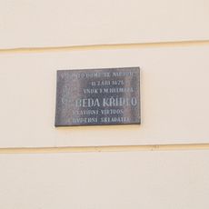 Pamětní deska Bédy Křídla