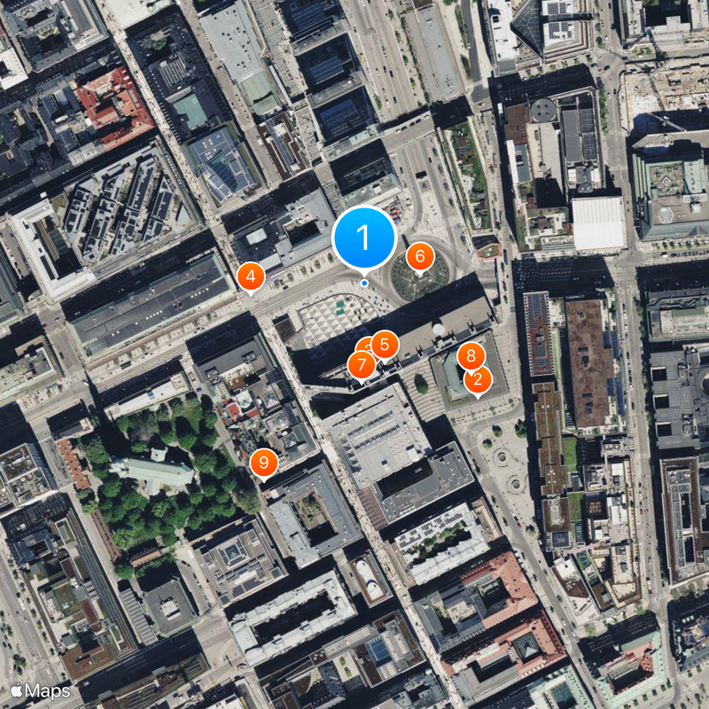 Sergels torg Map