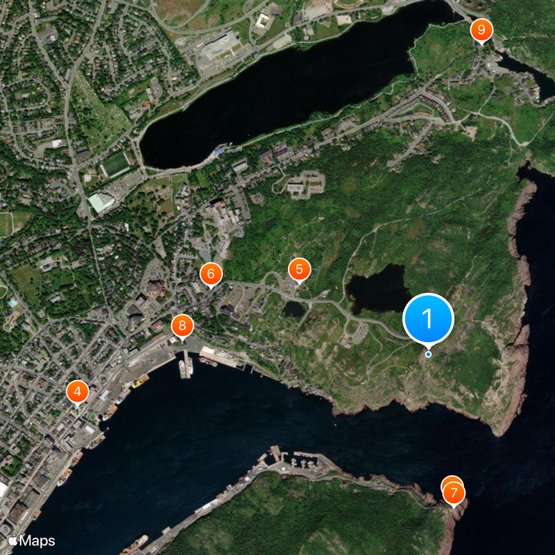 Signal Hill Mappa