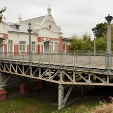 Pedestrian Bridge on Vorob'evi Gory rail station
