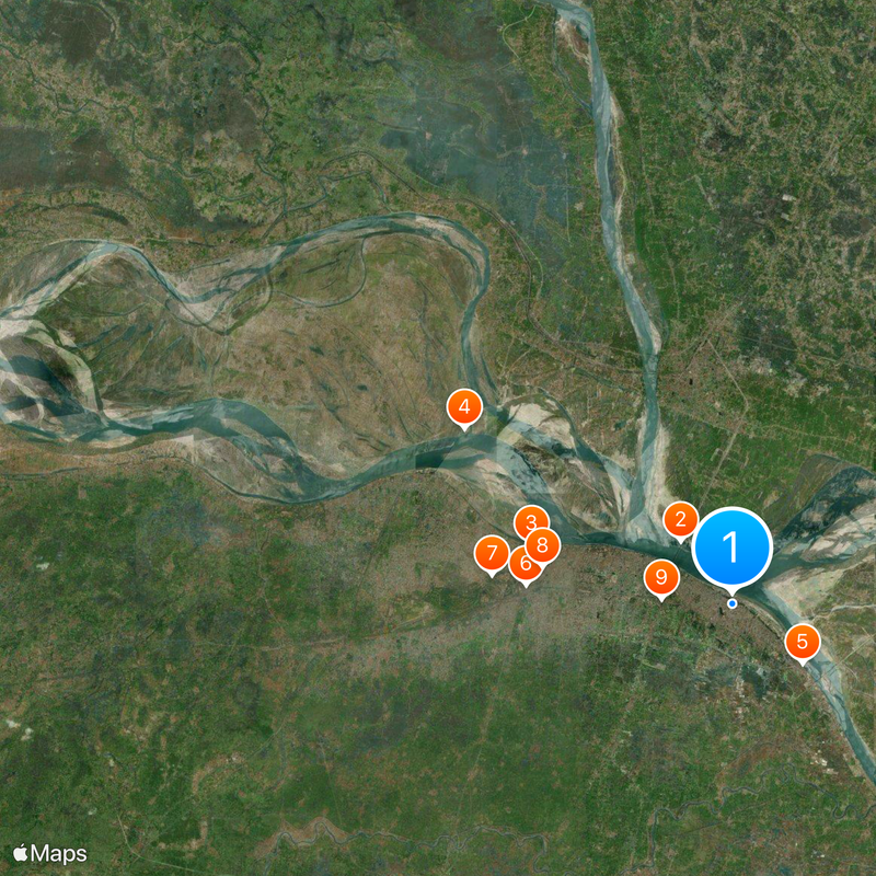 Takht Sri Patna Sahib Map