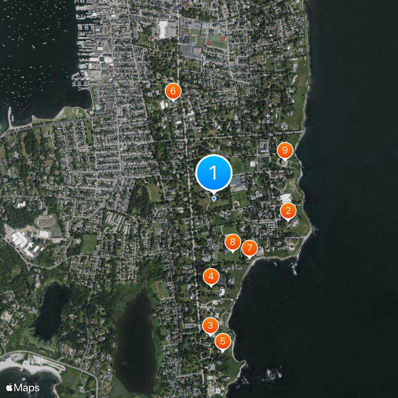 Chateau-sur-Mer Mappa