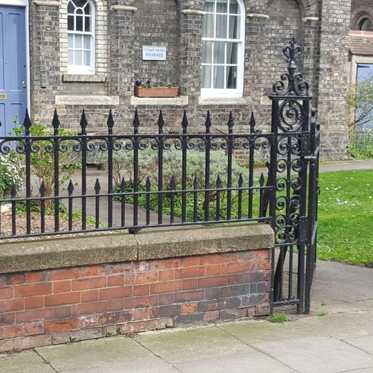Railings, Gate And Gate Piers At St James Vicarage