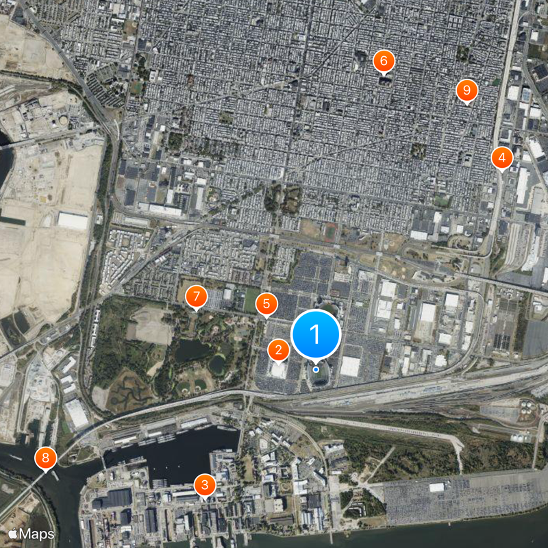 Lincoln Financial Field Carte