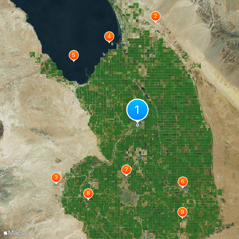 Brawley Map