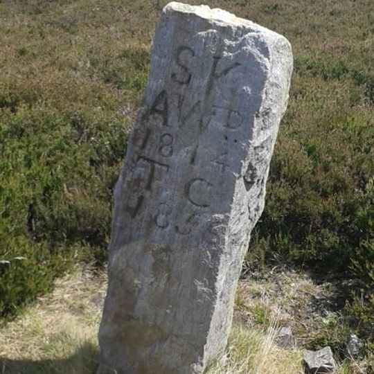 Boundary Stone, Circa 1,400 Metres South Of Tidkinhow Farmhouse