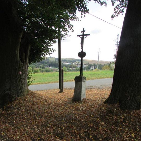 Kříž jižně od Nového Rounku