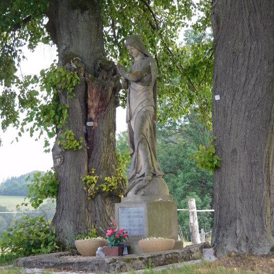 Statue of Virgin Mary near Studenec