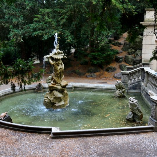 Neptune fountain in Havlíčkovy sady