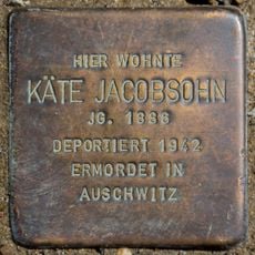 Stolperstein dedicated to Käte Jacobsohn