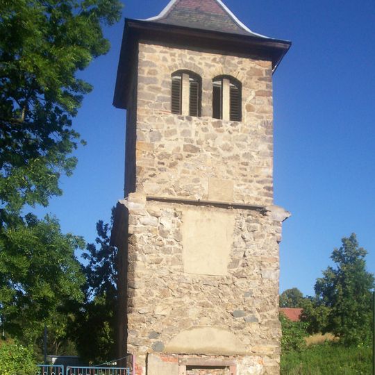 Wieża-dzwonnica kościoła ewangelickiego w Pasieczniku