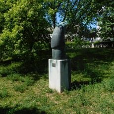 Kovová plastika Venuše v Bohunicích