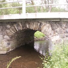Bridge of road II/170 over the Horský potok south of Čábuze