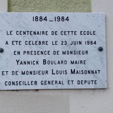 Memorial, commemorative plaque