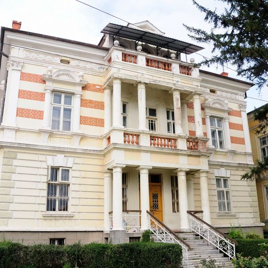 Bitola Municipal Building on Slavko Lumbarko Street
