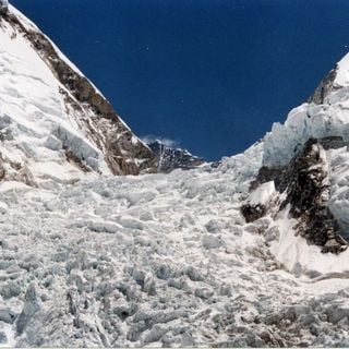 Cascade de glace du Khumbu