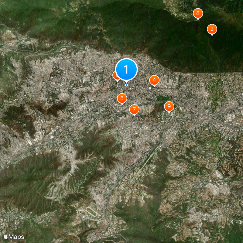 Municipio Libertador de Caracas Mapa